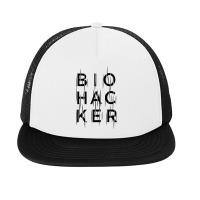 Biohacker Hack Your Biology Raglan Baseball Tee Foam Snapback Hat | Artistshot