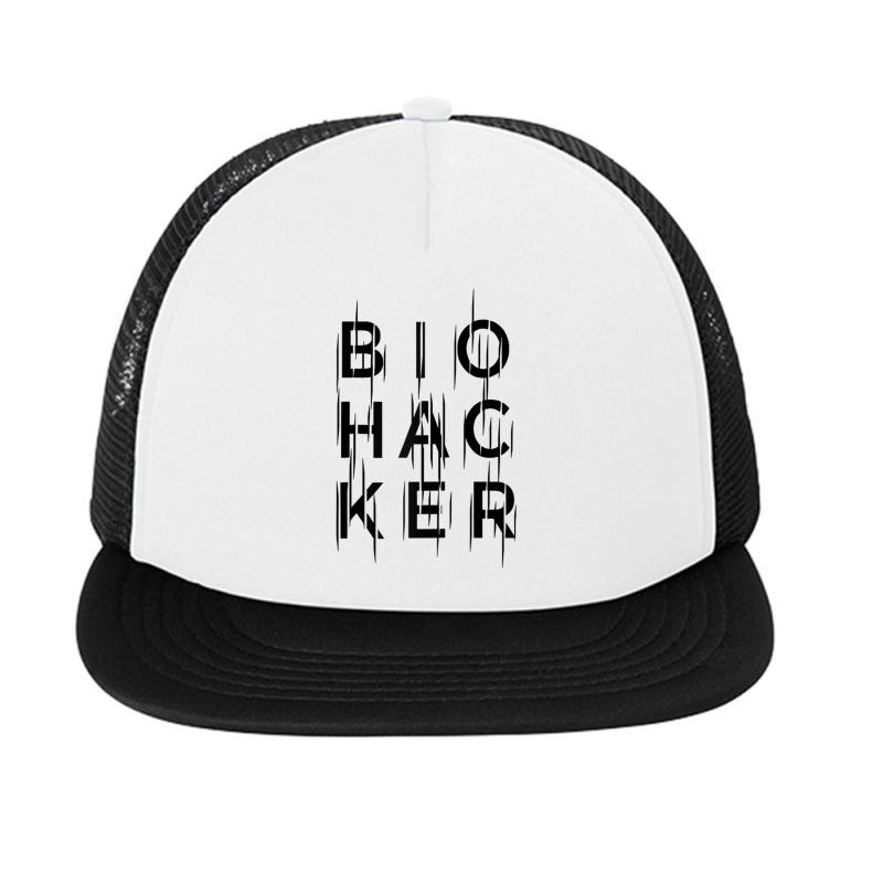 Biohacker Hack Your Biology Raglan Baseball Tee Foam Snapback Hat | Artistshot