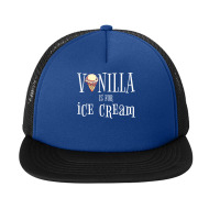 Ice Cream Vanilla Flavor Birthday Party Gift Foam Snapback Hat | Artistshot