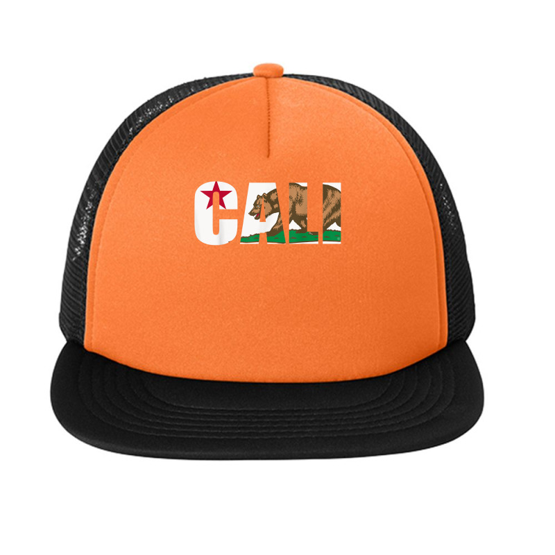 California Flag Cali Designs Home Love Family Foam Snapback hat by CruzChapman | Artistshot