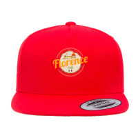 Florence Capital Of Tuscany Italy Vintage Souvenir Sweatshirt 5 Panel Snapback Cap | Artistshot