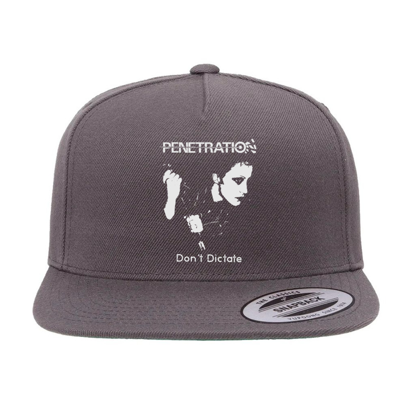 Penetration  Dont Dictate  Punk Premium 5 panel snapback cap by cm-arts | Artistshot