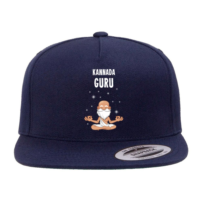 Kannada Guru 5 panel snapback cap by cm-arts | Artistshot