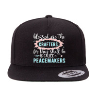 Peacemakers Crafting Crafter Craft 5 Panel Snapback Cap | Artistshot