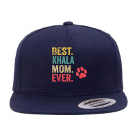 Best Khala  Mom Ever Vintage Women Mother Dog Lover T Shirt 5 Panel Snapback Cap | Artistshot