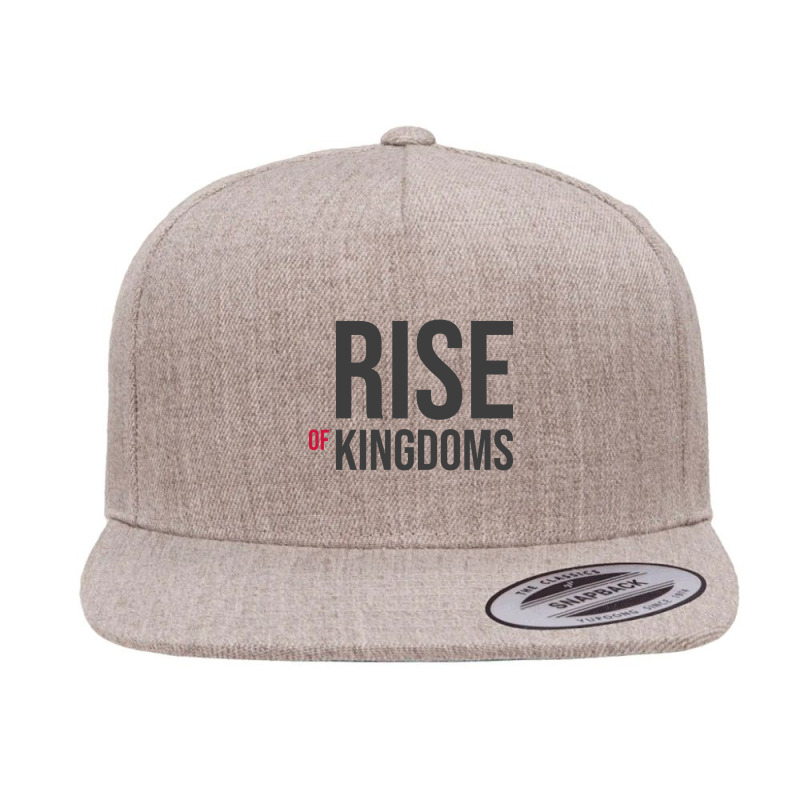 Rise Of Kingdoms 5 panel snapback cap by femalesbaubles | Artistshot