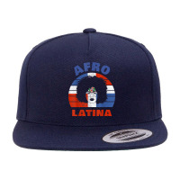 Dominican Afro Latina Women National Hispanic Month Latinx 5 Panel Snapback Cap | Artistshot