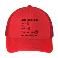 Maxwell Equations And God Said And There Was Light Pullover Hoodie Pa Trucker Cap | Artistshot