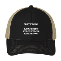 I Am A Scary And Powerful Fire Demon Pa Trucker Cap | Artistshot