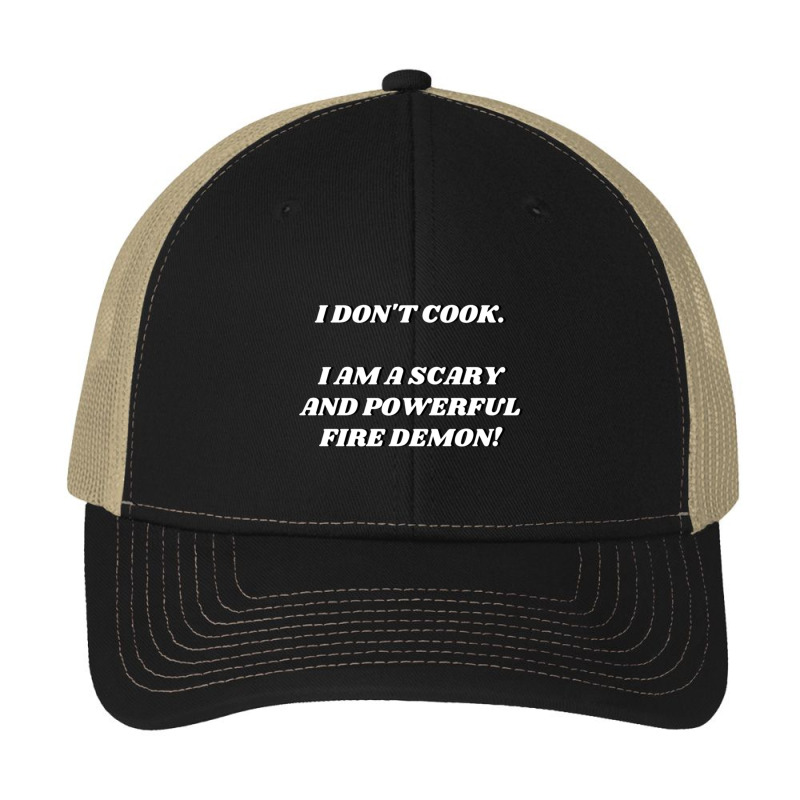 I Am A Scary And Powerful Fire Demon Pa Trucker Cap by cm-arts | Artistshot