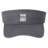 Blow Hard Finger Fast Bassoon Player Fashion Visor | Artistshot