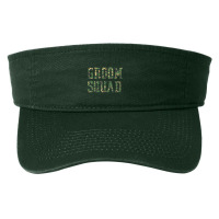 Groom Squad Camouflage Groomsmen Fashion Visor | Artistshot