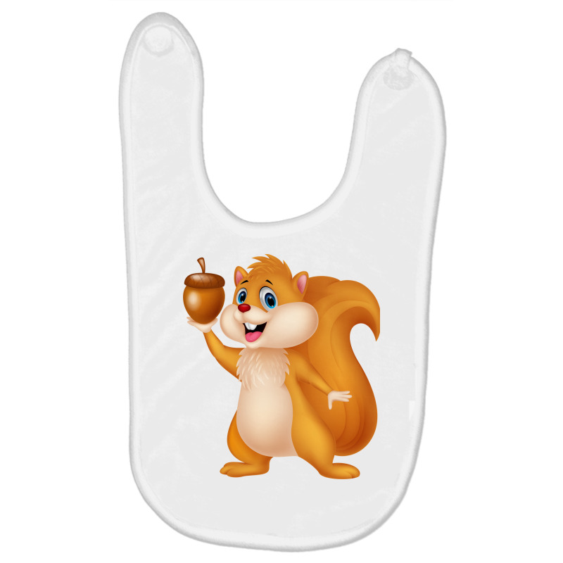 Squirrel, Squirreles, Animal, Animals Baby Bibs by HILstore | Artistshot