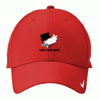 Work From Home Nike Dri-fit Cap | Artistshot