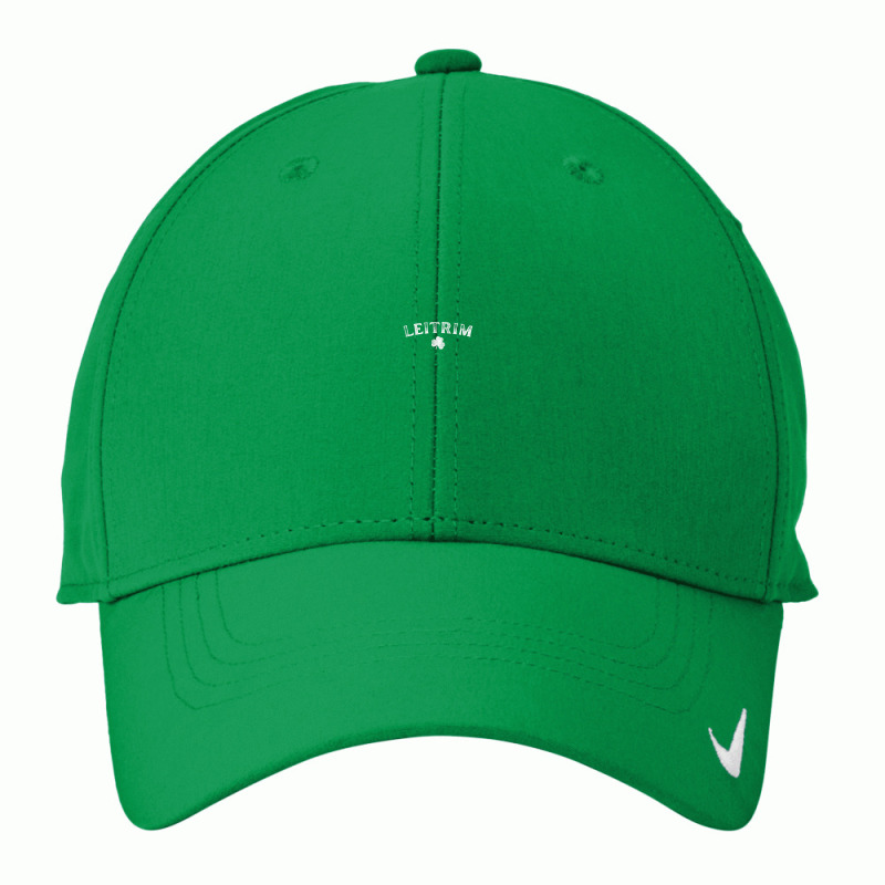 Leitrim Shamrock Distressed Vintage Nike Dri-FIT Cap by Queens | Artistshot