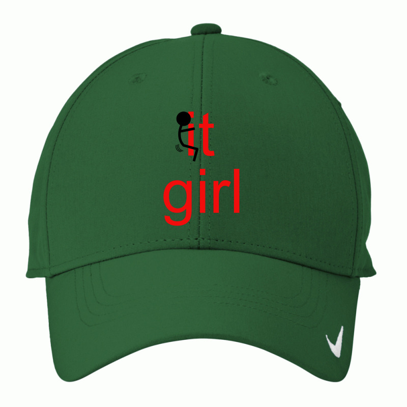 Fuck It Girl Nike Dri-FIT Cap by cm-arts | Artistshot