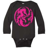 Dragon, Dragons, Animal, Animals Long Sleeve Baby Bodysuit | Artistshot