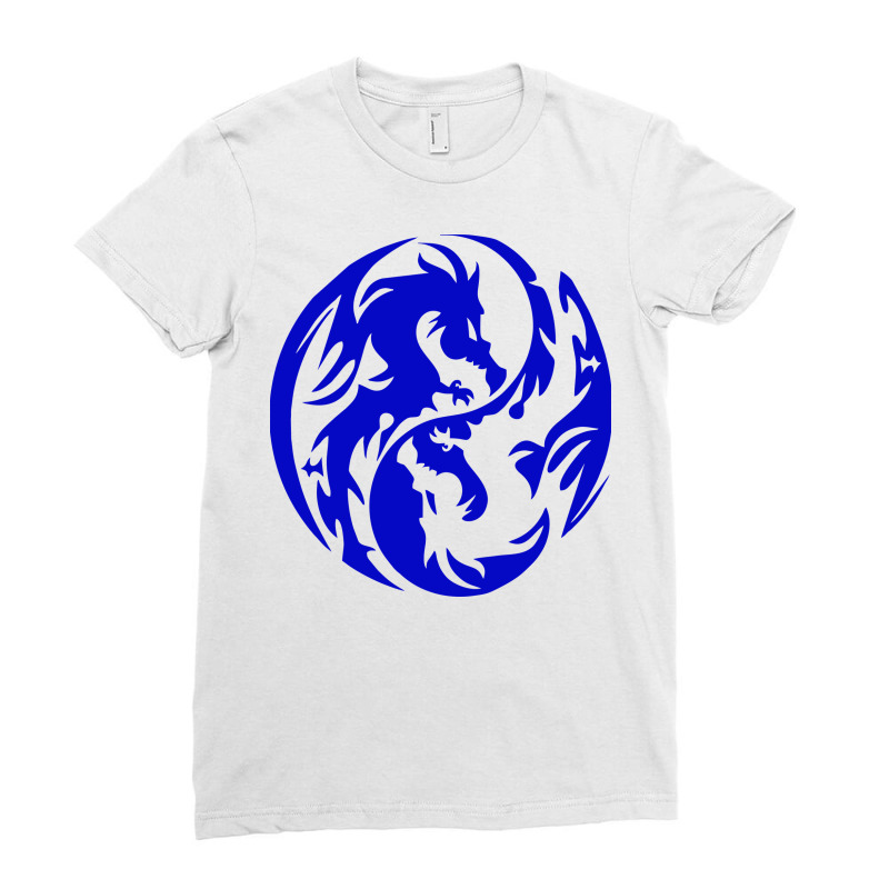 Dragon, Dragons, Animal, Animals Ladies Fitted T-Shirt by HILstore | Artistshot