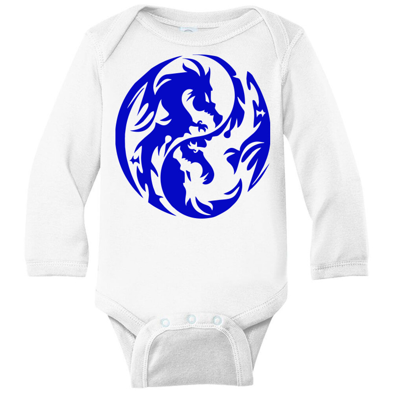 Dragon, Dragons, Animal, Animals Long Sleeve Baby Bodysuit by HILstore | Artistshot