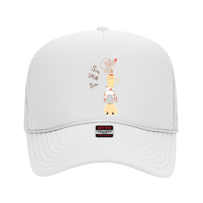 Simsalabim, Mouse, Cat, Cats, Animal, Animals Foam Trucker Hat by HILstore | Artistshot