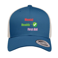 Mental Health First Aid Retro Trucker Cap | Artistshot