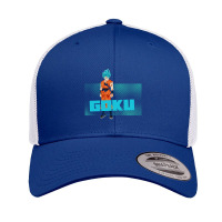 Goku Drip Retro Trucker Cap | Artistshot