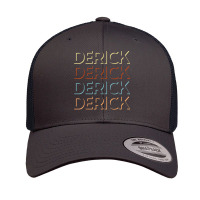 Derick First Name Tshirt My Personalized Tee Named T Shirt Retro Trucker Cap | Artistshot