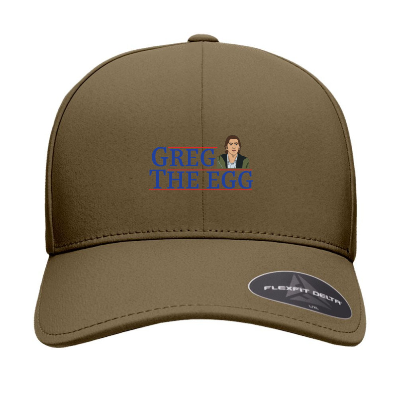 Greg The Egg Reagan Bush   Cousin Greg Hirsch  Succession Seamless Cap by cm-arts | Artistshot