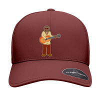 Retro Thunder Musician Seamless Cap | Artistshot