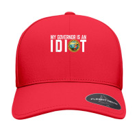 My Governor Is An Idiot California Seamless Cap | Artistshot