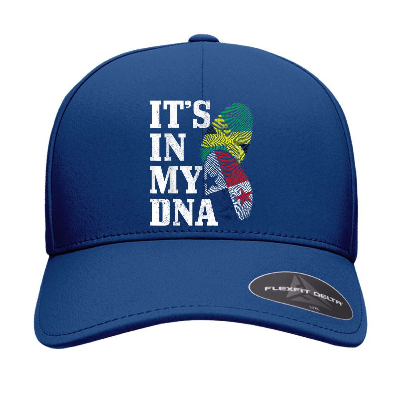 Jamaica Panama It's In My Dna Jamaican Panamanian Flag Seamless Cap by LilyWillis | Artistshot