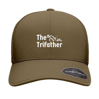 Triathlete Definition   Triathlon Dad  I Support My Fathers Threesome  Seamless Cap | Artistshot