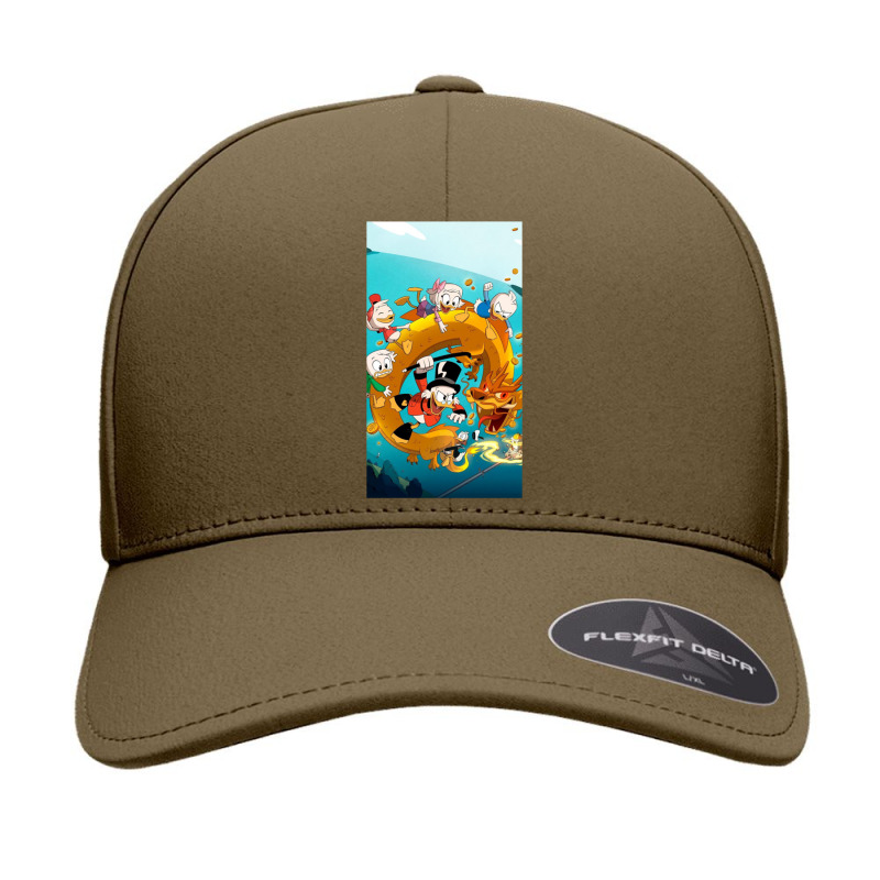 Play Dragon With Duck Tales Friends Seamless Cap by cm-arts | Artistshot