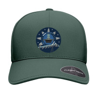 Galactic Space Rollercoaster Design Seamless Cap | Artistshot