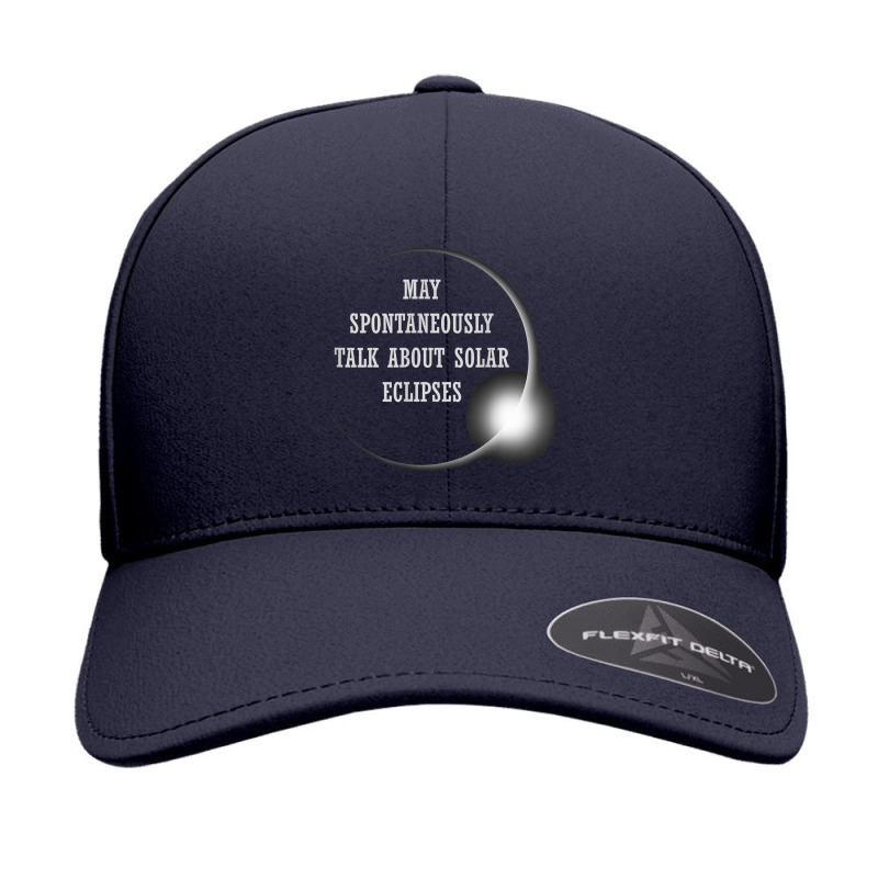 Talk About Total Solar Eclipses Eclipse Chasing Hunting 2024 T Shirt Seamless Cap by cm-arts | Artistshot