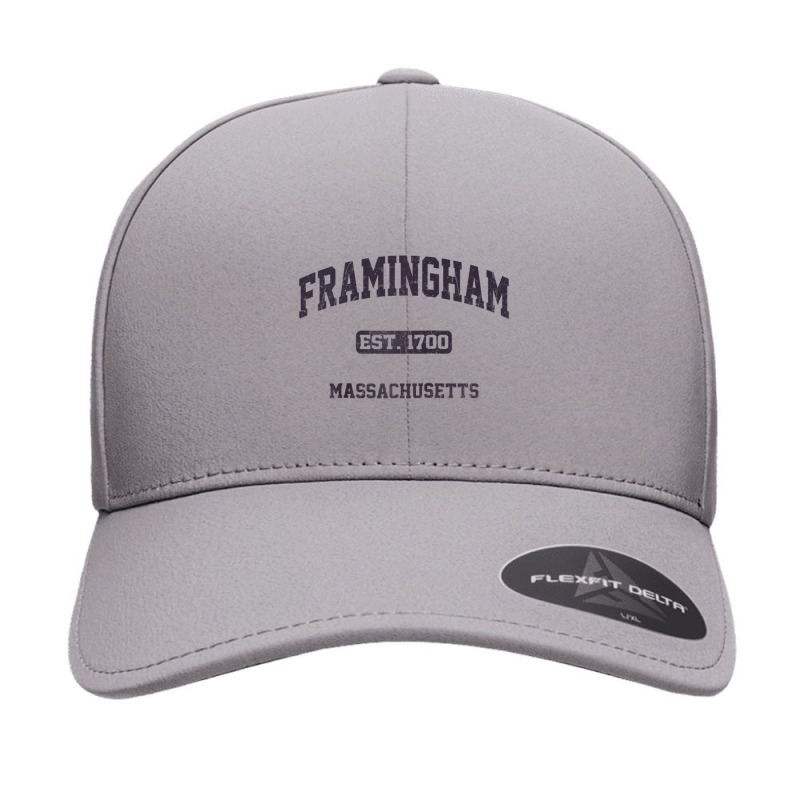 Framingham Massachusetts Ma Vintage State Athletic Style Raglan Baseba Seamless Cap by cm-arts | Artistshot