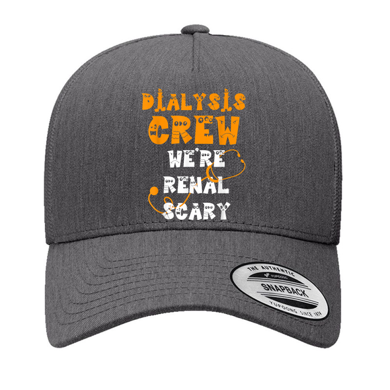 Halloween Dialysis Shirts Tech Kidney Nurse Crew Renal Scary T Shirt Yupoong Trucker Cap by cm-arts | Artistshot