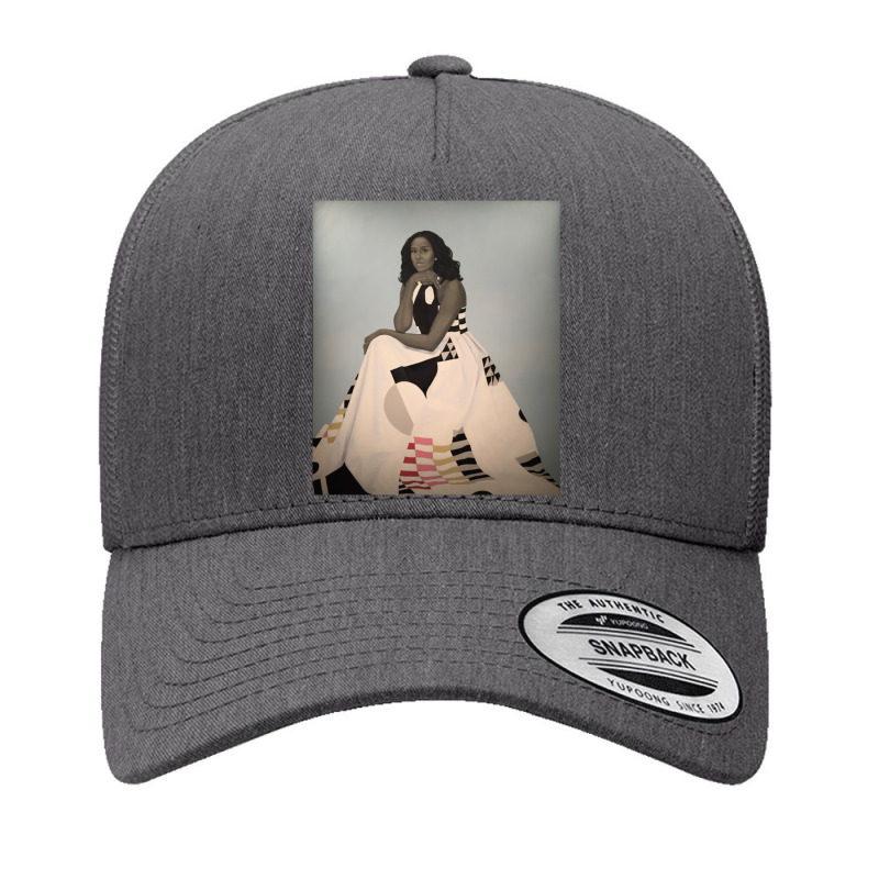 Unframed First  Michelle Obama Smithsonians National Portrait Gallery  Yupoong Trucker Cap by cm-arts | Artistshot