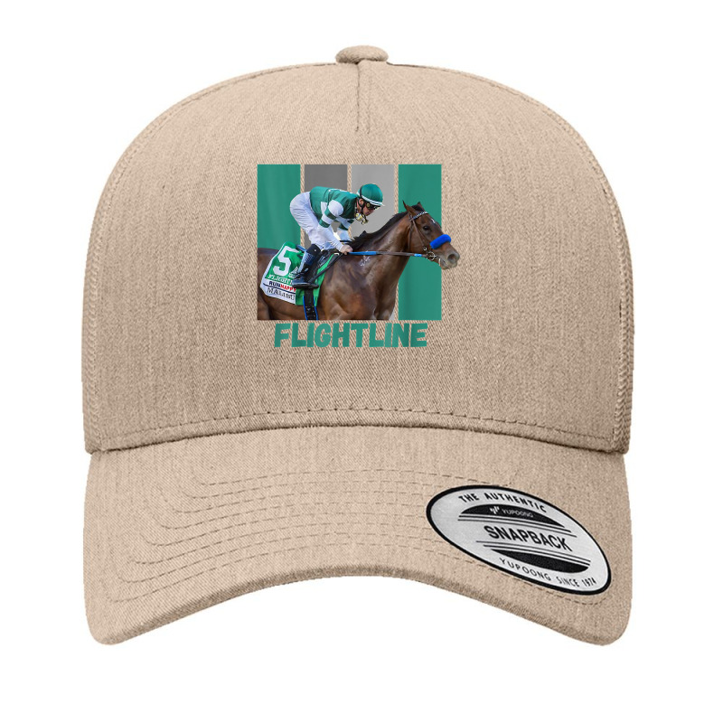 Flightline Horse Racing Thoroughbred Del Mar Santa Anita T Shirt Yupoong Trucker Cap by cm-arts | Artistshot