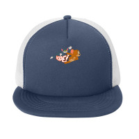 Tom And Jerry Nope Foam Snapback Hat | Artistshot