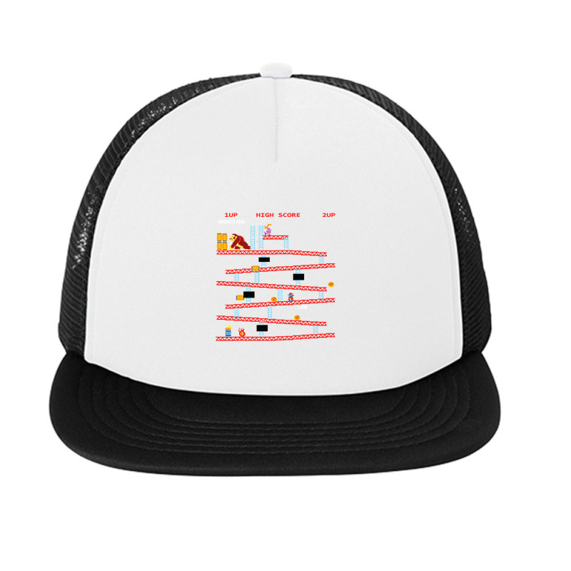 Gaming Arcade Retro Video Game Console Foam Snapback hat by FrankJohnson | Artistshot