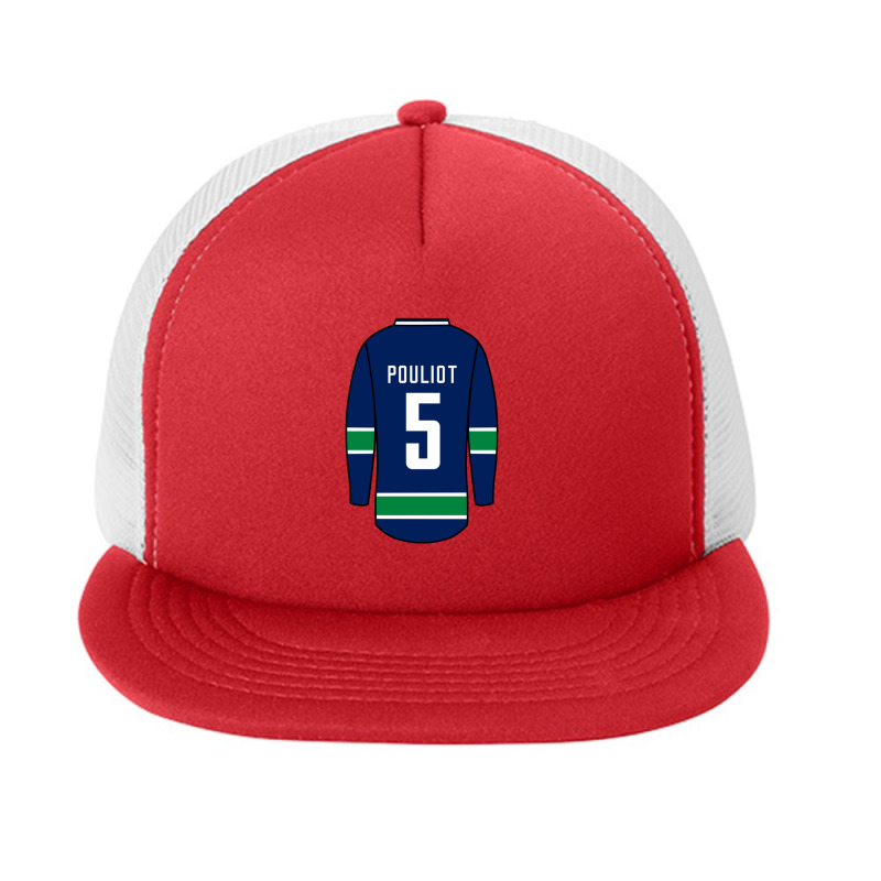 Derrick Pouliot Jersey Foam Snapback hat by TinaJosey | Artistshot