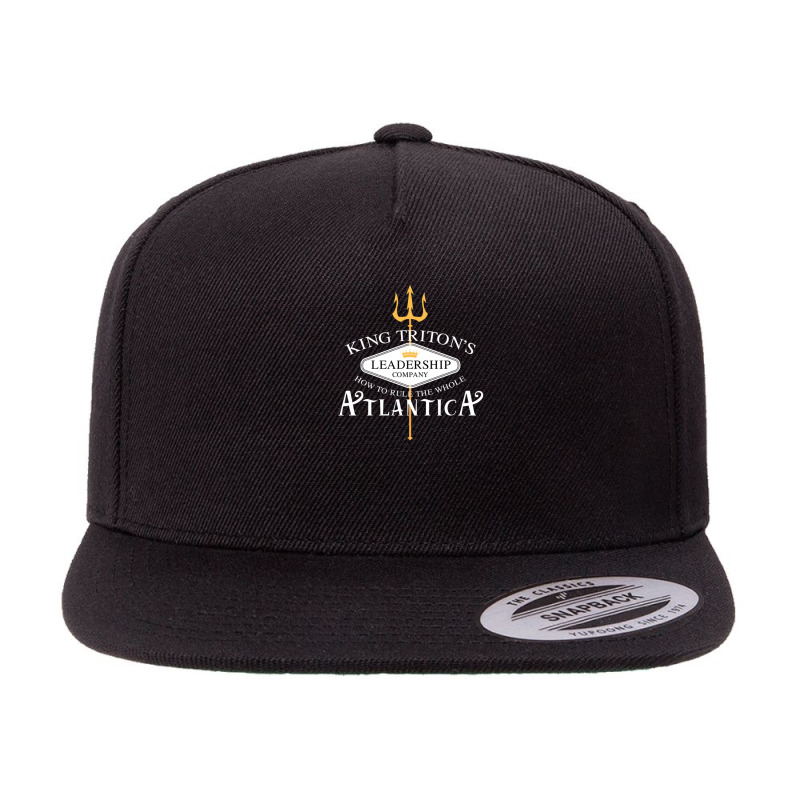 King Triton Leadership Company 5 panel snapback cap by LawrenceRisner | Artistshot