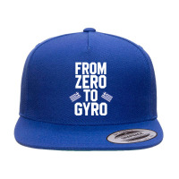 From Zero To Gyro 5 Panel Snapback Cap | Artistshot