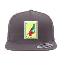 La Bandera Lottery Card Gift The Flag Card Mexican Lottery 5 Panel Snapback Cap | Artistshot