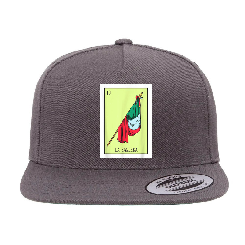 La Bandera Lottery Card Gift The Flag Card Mexican Lottery 5 panel snapback cap by JusticePeck | Artistshot