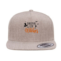 Drink Up Witches Funny Halloween Novelty Fall Holiday Item Long Sleeve 5 Panel Snapback Cap | Artistshot