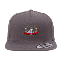 Anime Girl - 30 5 Panel Snapback Cap | Artistshot