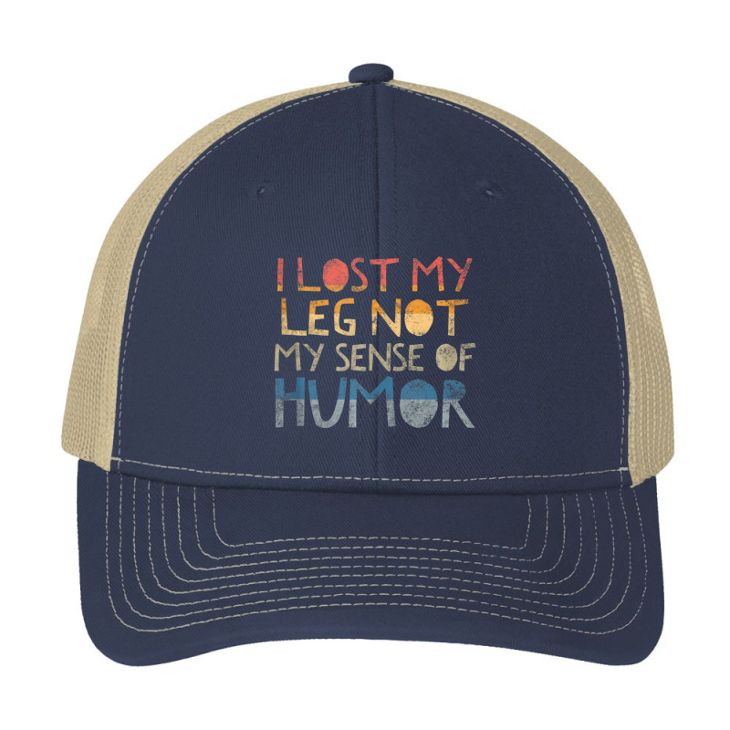 I Lost My Leg Not My Sense Of Humor Amputee Quote Pa Trucker Cap by cm-arts | Artistshot