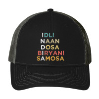 Indian Food Lovers Idli Naan Dosa Biryani Samosa Pa Trucker Cap | Artistshot